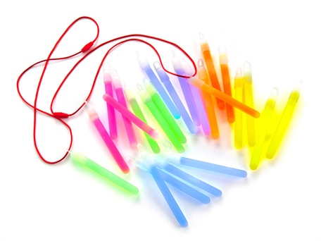 4” Glow Sticks 24 Pack (Assorted Colors)