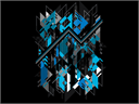 Blue Vectorfunk