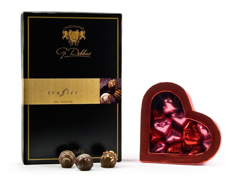 chocolate valentines. G Debbas Chocolate Valentines