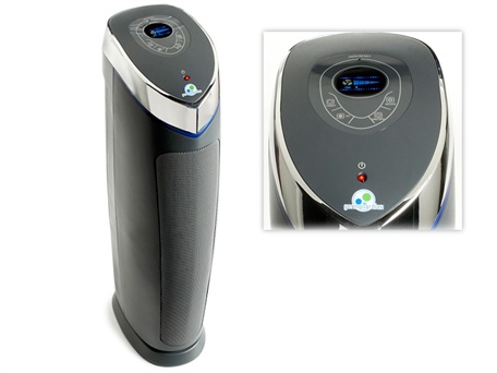 Germ Guardian AC5250 3-in-1 28 inch Tower Digital Air Cleaning System with UV-C, HEPA & Odor Reduction