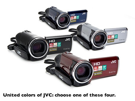 JVC Everio HD Camcorder with 40x Optical Zoom