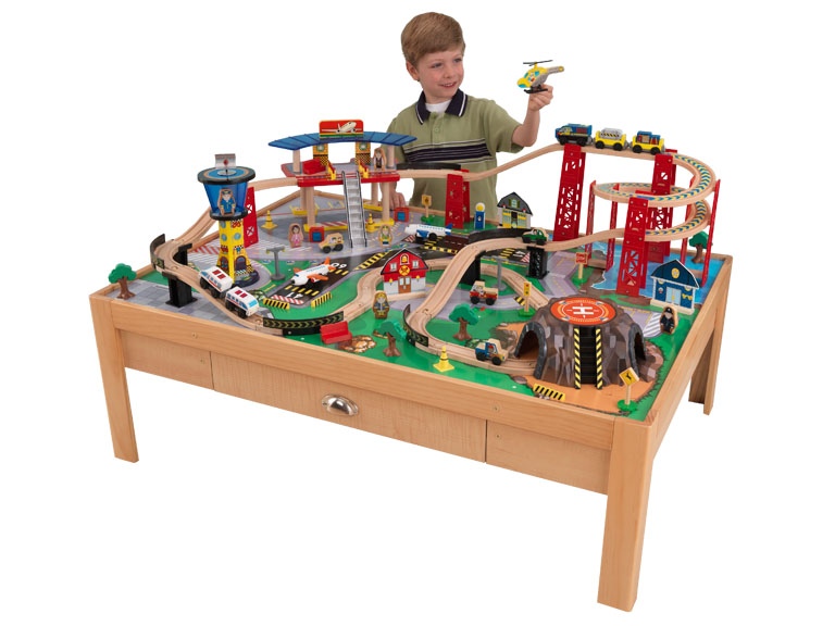 PDF Plans Child’s train set table Free Download wooden plane toys