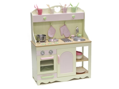 KidKraft Pastel Cottage Kitchen with Dishes