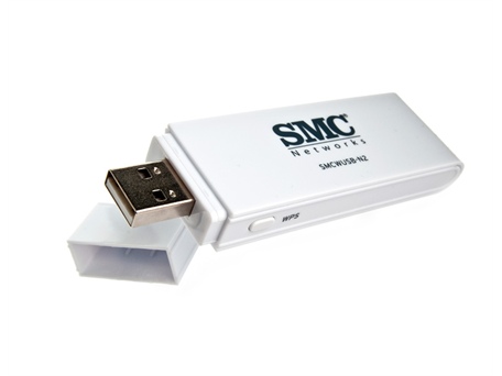 SMC EZ Connect 802.11n 300Mbps Wireless USB Adapter, $6.99 + $5 S&H