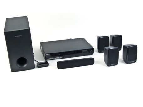 Home Theater Samsung on Samsung 5 1 Home Theatre System W Dvd Upconversion Hdmi Ipod Dock