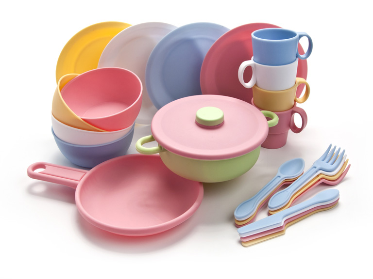 kidkraft pastel cookware set