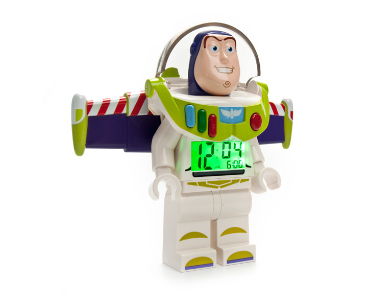 Lego best sale minifigure clock