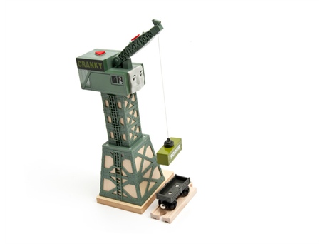 cranky the crane wooden