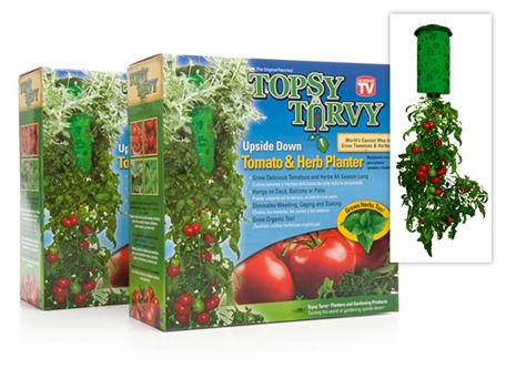 Topsy Tomato & Herb Planter 2-Pack