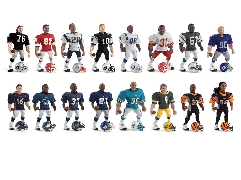 football action figures that move